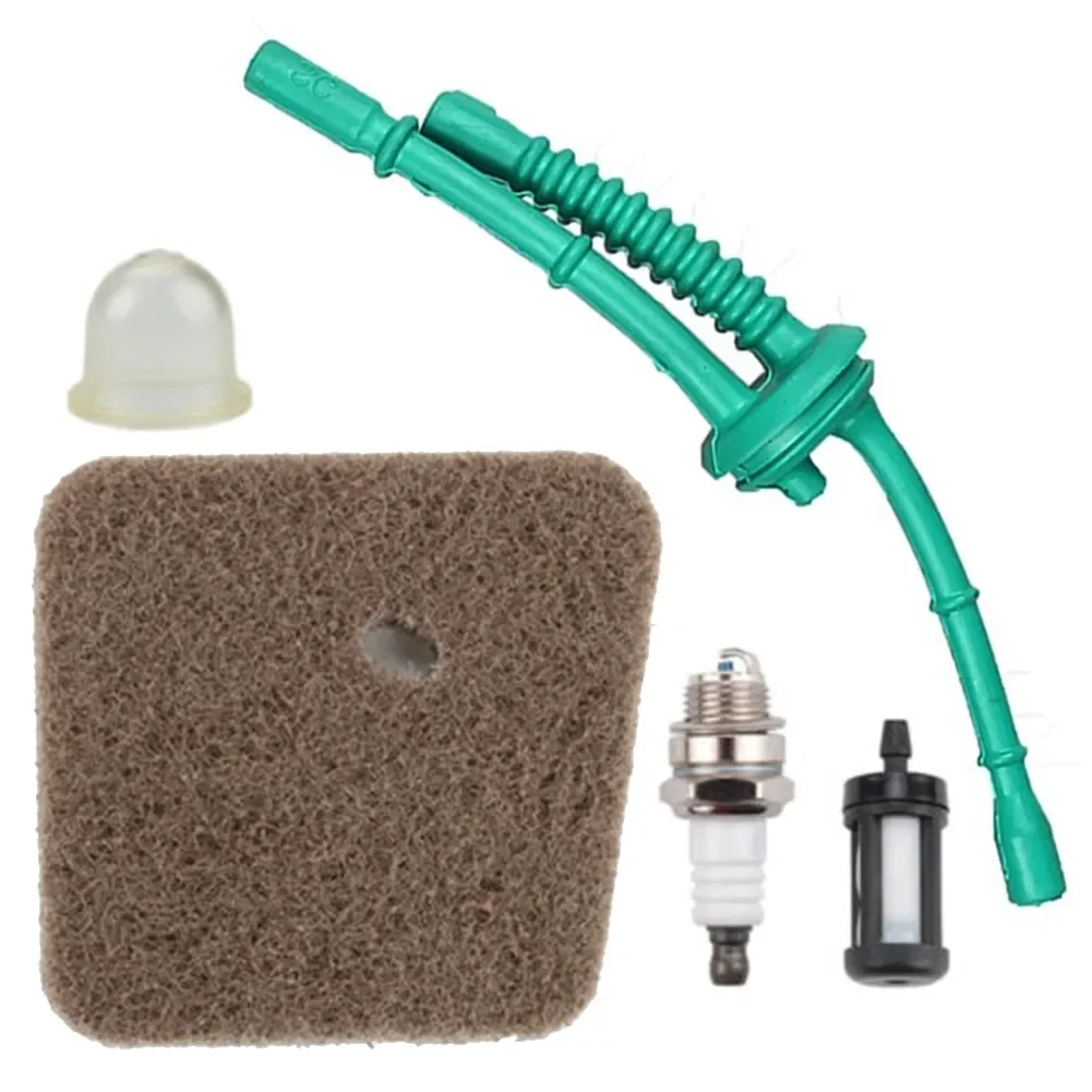 Filtro de ar Linha de Combustível Filtro Primer Lâmpada Tubo de Combustível para Stihl. Fs38 Fs45 Fs46 Fs55 Km55 Hl45 Fs45l Fs45c Fs46c Km55c Km55r Km55rc