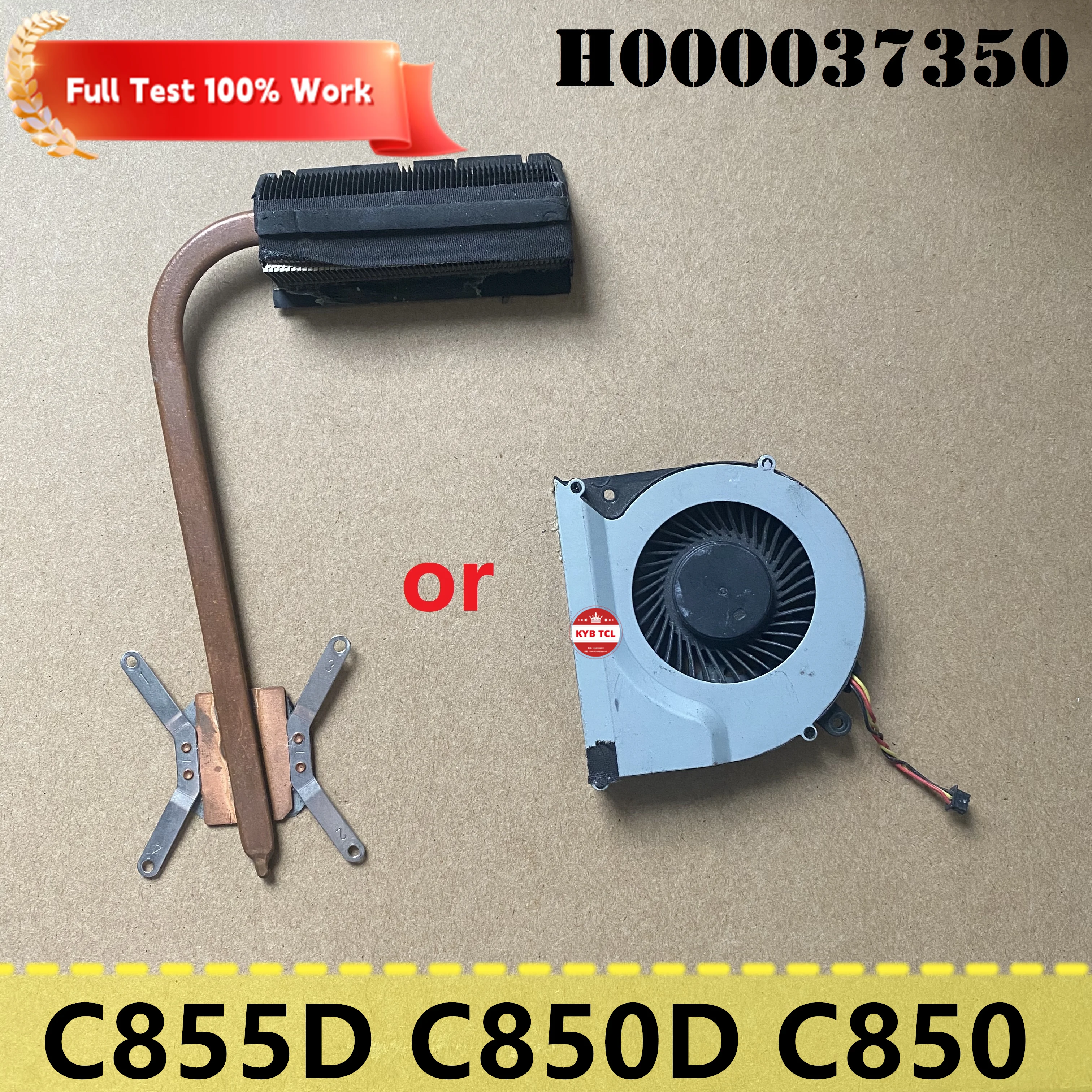 Laptop CPU Cooling FAN Or Heatsink For Toshiba Satellite C855D-102 C850 C850D Notebook H000037350 13N0-ZWA0F02 13N0-ZWA0F04