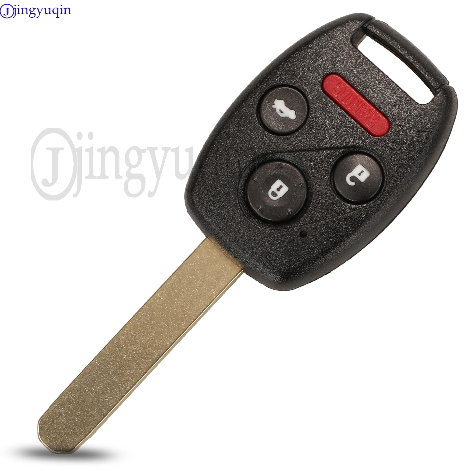 Jingyuqin KR55WK49308 313.8MHz ID46 Chip 4 Knoppen Afstandsbediening Fob Autosleutel Voor Honda Accord 2008 2009 2010 2011 2012 controle Fob