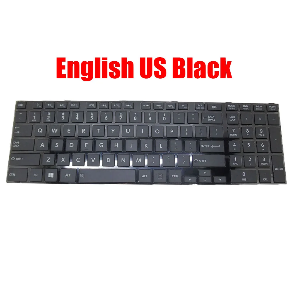 

US Laptop Keyboard For Toshiba For Satellite S50-A S50D-A S50T-A S55-A S55D-A S55T-A English With Frame New