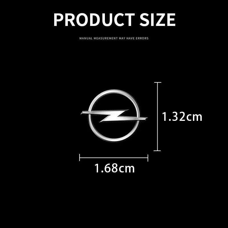 1/2/5/10PCS Car Badges Auto Interior Decor Logo Stickers For Opel Opc Astra K Vivaro Corsa Zafira Insignia Mokka Car Styling view 2
