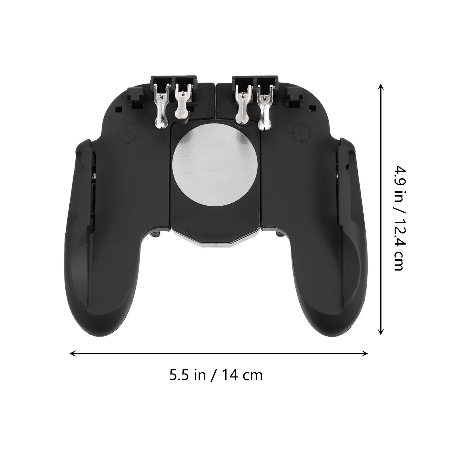 Gamepad Cell Phone Handle Controller Trigger USB Stable Mobile Abs Gaming for Ergonomic