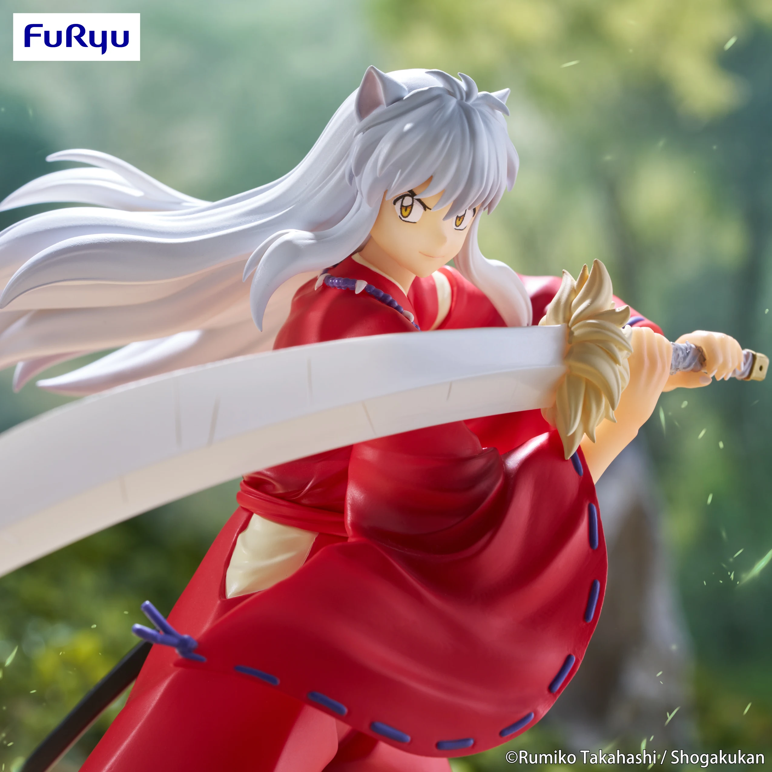 Furyu inuyasha sesshumaru tetsusaiga original garage kit kinder festival geschenk pvc modell puppe statue spielzeug desktop decorati ﻿