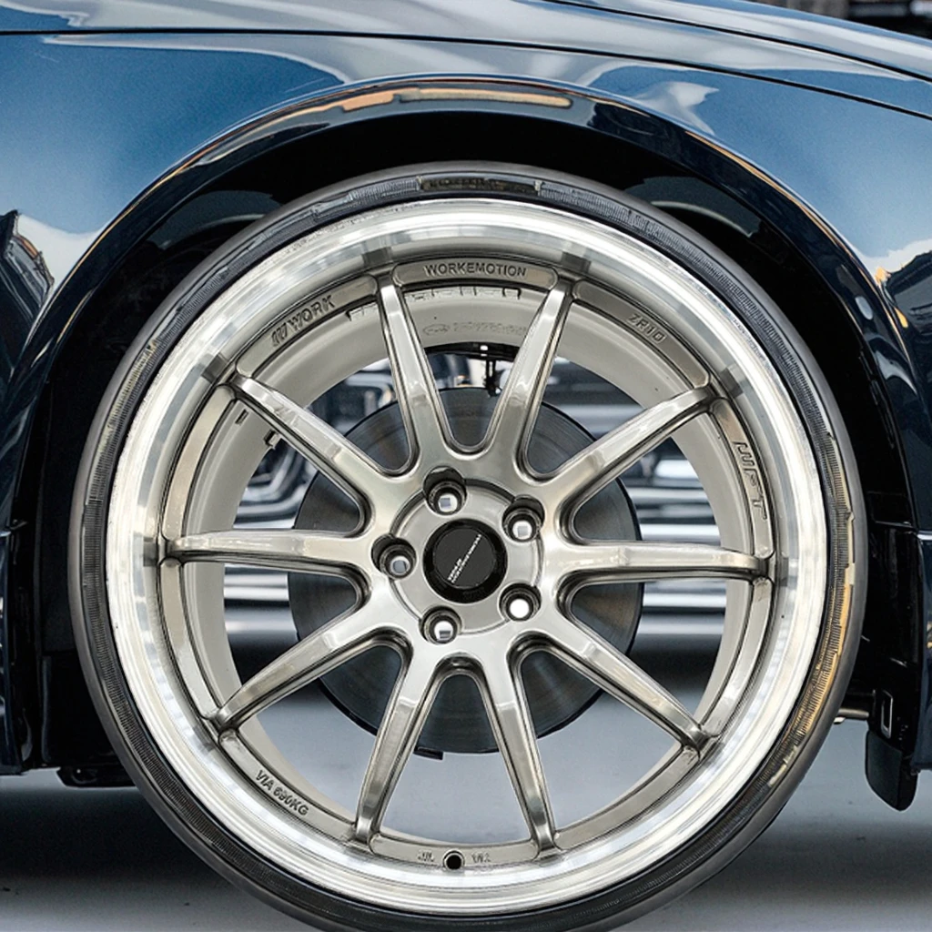 

Customizable 19*8.5 5*108PCD Aluminum Alloy Forged Wheel Hub 16 Inch Car Rim 35mm ET Brushed Finishing Electroplated Silver New