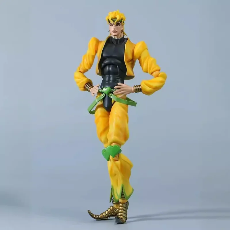 Anime Jojos Bizarre Adventure Part III Dio The World Super Action Statue Big Figure PVC Model Collection Desk Decoration Gift