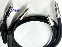 Dragon RCA  cable ..Mythical Creature Series Dragon RCA-RCA Cable Perfect-Surface Pure Silver (PSS) with case