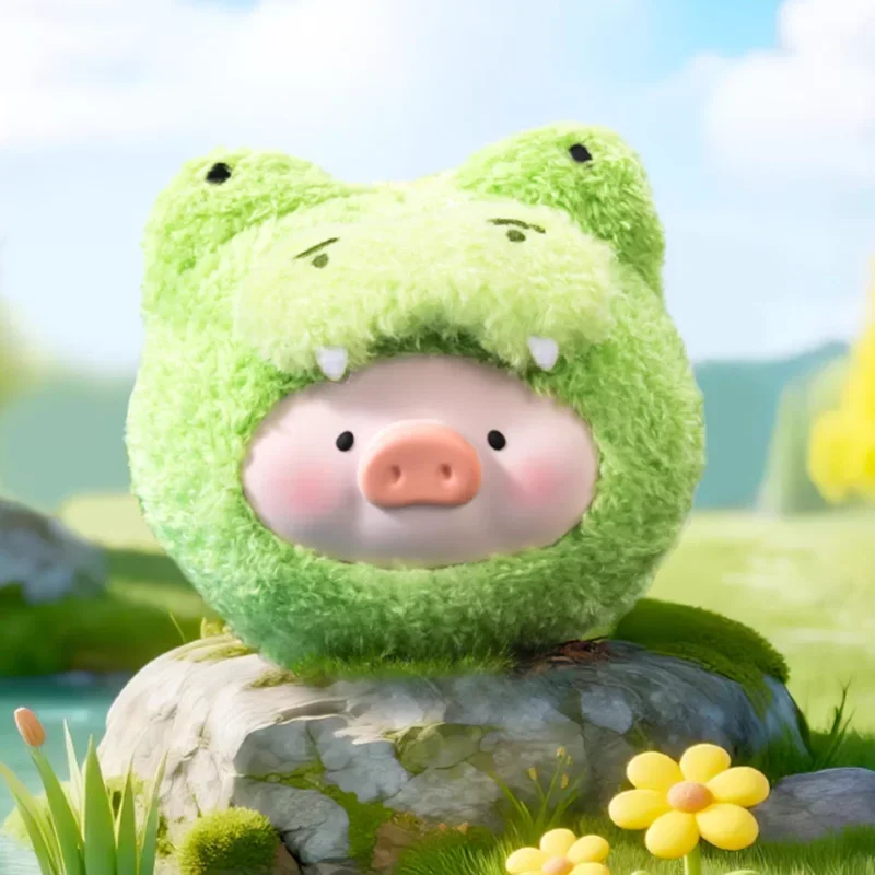 

TOYZERO LuLu Animal Party Series Plush Silicone Earphone Bag Mystery Box Genuine Blind Box Guess Bag Ornament Figurines Home