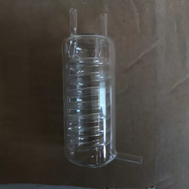 1PCS High borosilicate glass gas-liquid separator laboratory cooling equipment glass condenser tube