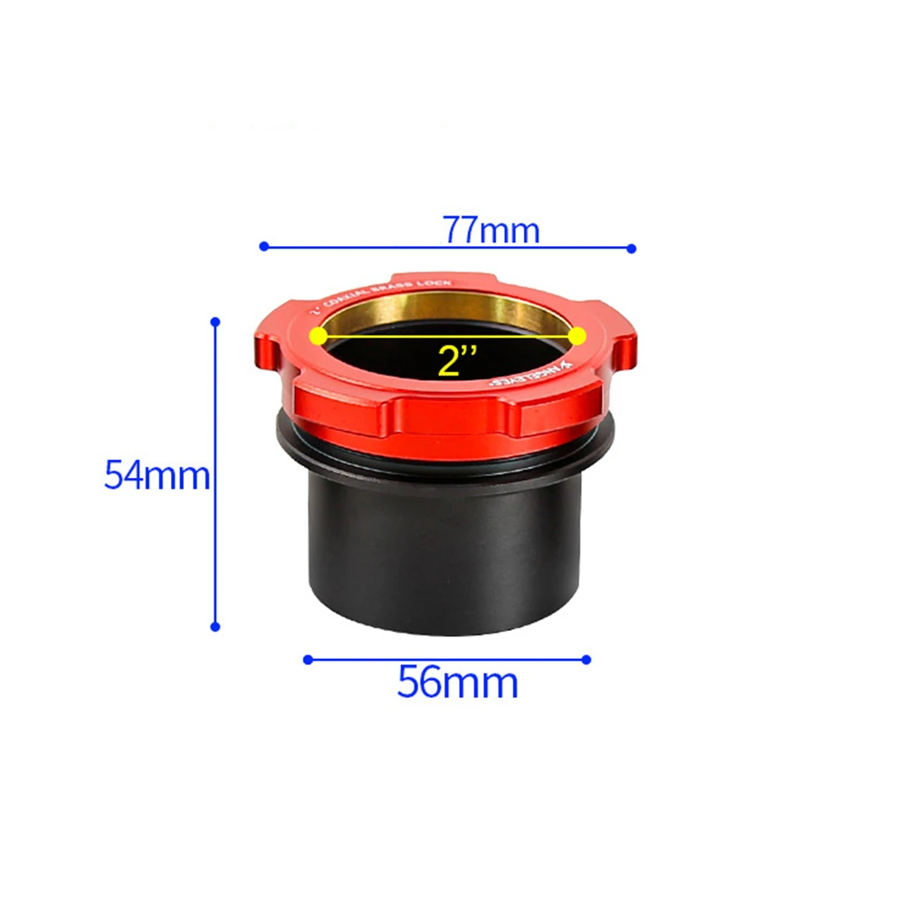 Vollmetall-SCT auf 2-Zoll-Koaxial-Schloss-Okularadapter, Zubehör für astronomische Teleskope – Detail 3