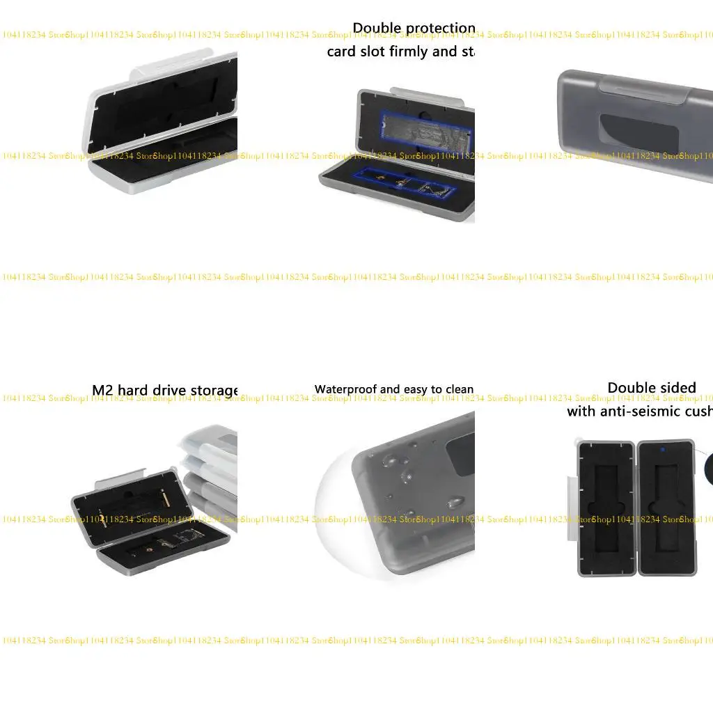 P9FB Pelindung M.2 Drive Dustproof Dustproof Design Hard Disk Storage Box
