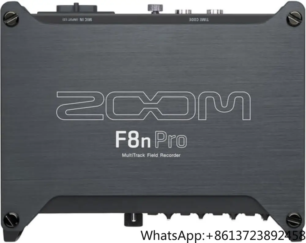

Z/oom F8n Pro 32-Bit/192 kHz Professional Battery Powered Field 10 Channels 8 XLR/TRS Inputs Dual SD Card Slots WAV