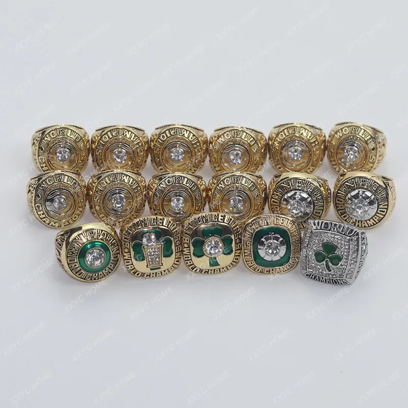 

17 Boston Celtics championship ring set