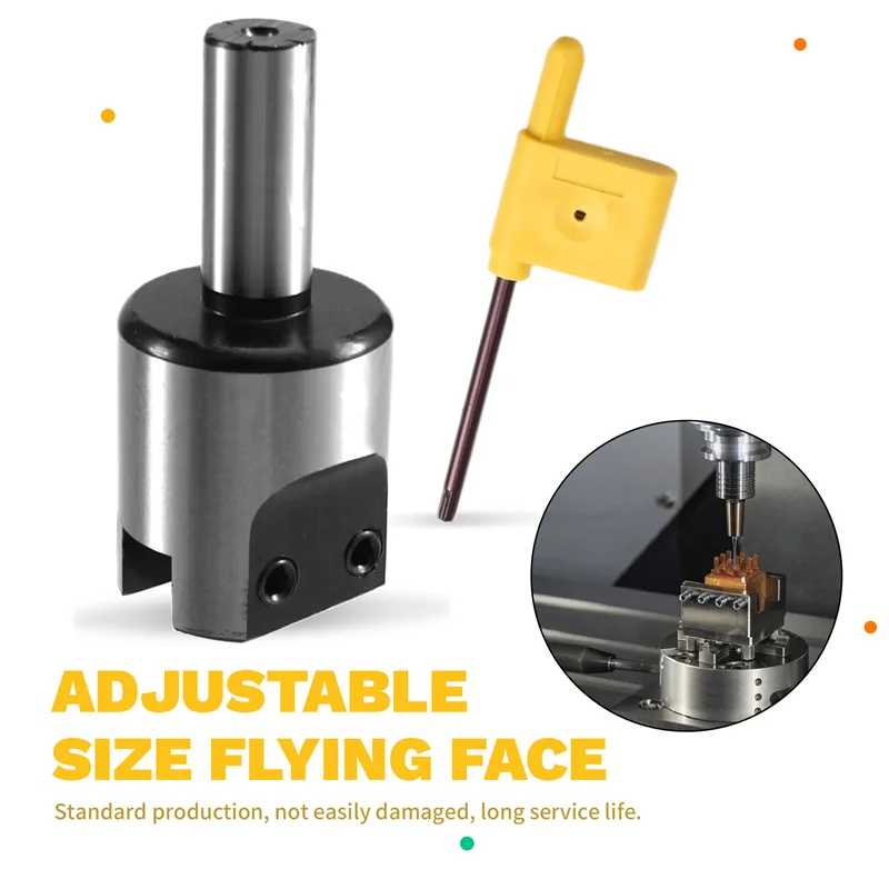 

A27F-Plane Milling Cutter Head Flying Surface Smooth Cutter Bar CNC Milling Machine Adjustable Size Machining Center