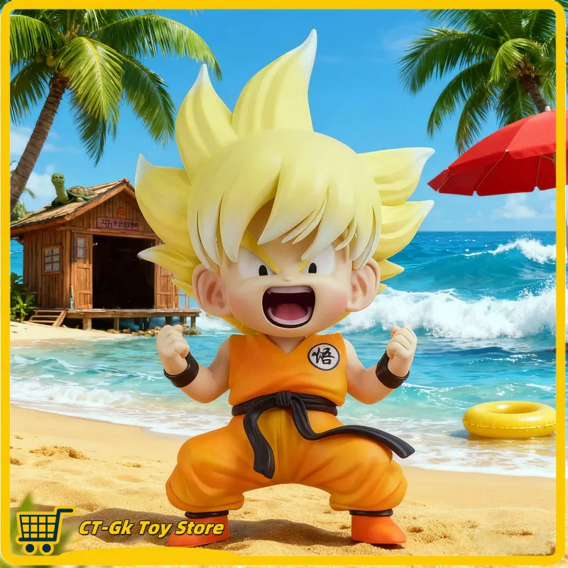 Anime Dragon Ball Goku Limited Edition Roaring Little Monkey King Z Gk Model Action Figure Collectible Toy Scene Decoration