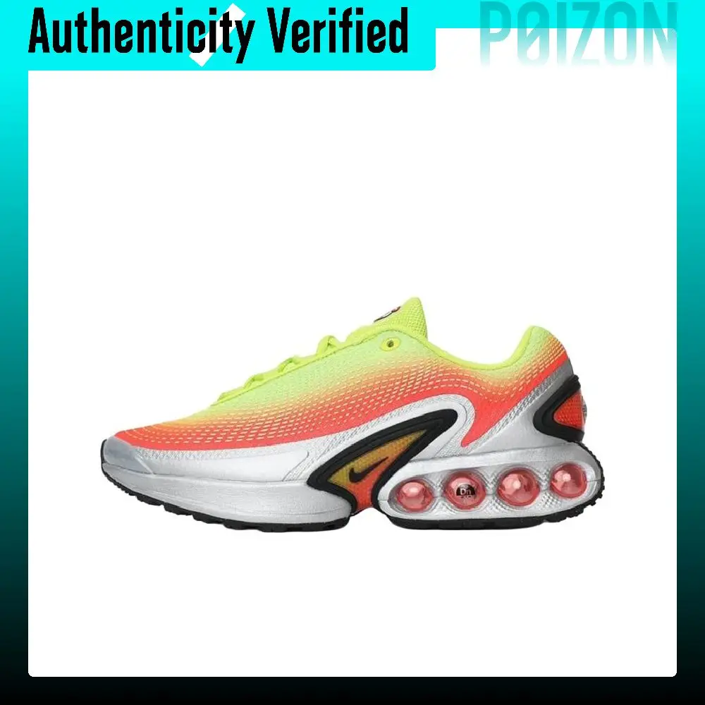Nike Air Max Dn Fabric Abrasion Resistant Abrasion Resistant Low top Running Shoes Men's Yellow Orange HF5531-300
