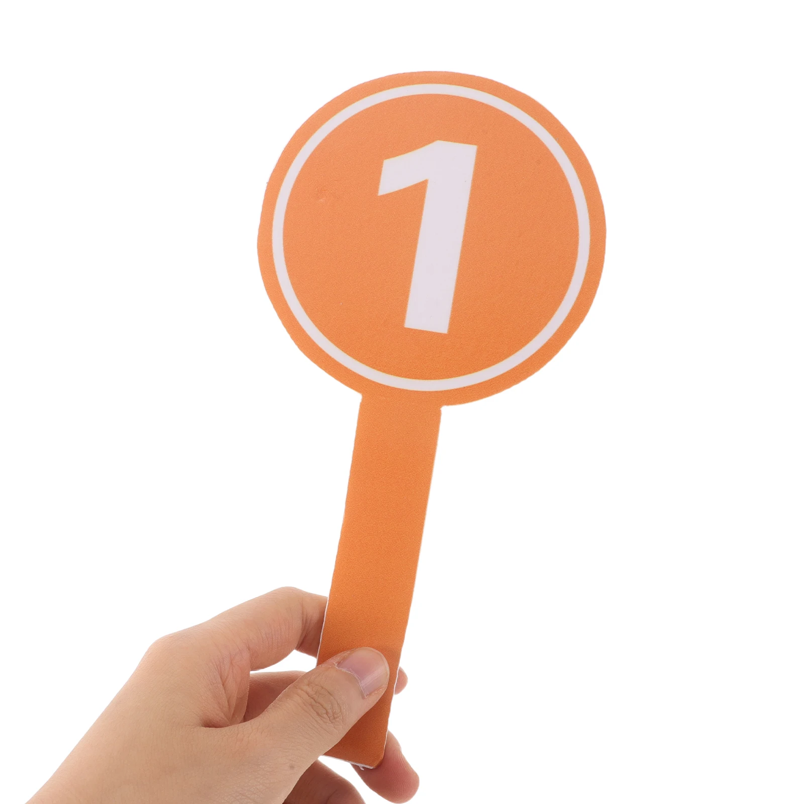 

Cheerleading Number Card Handheld Paddle with Numbers Competitions Score Paddles Scoring Counters