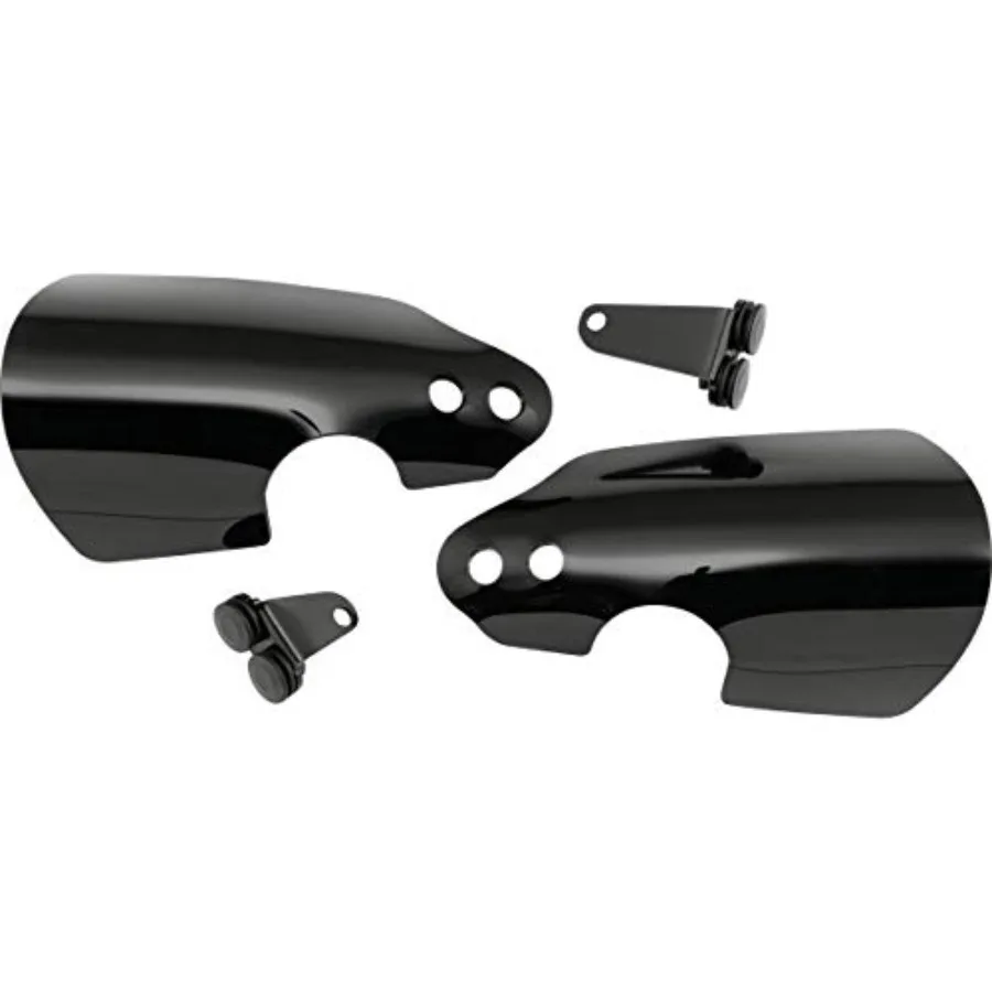 

MEB7221 Hand Guards Black Opaque for Motorcycle Protection and Grip Enhancement in OffRoad Riding and Urban Commuting Scenarios