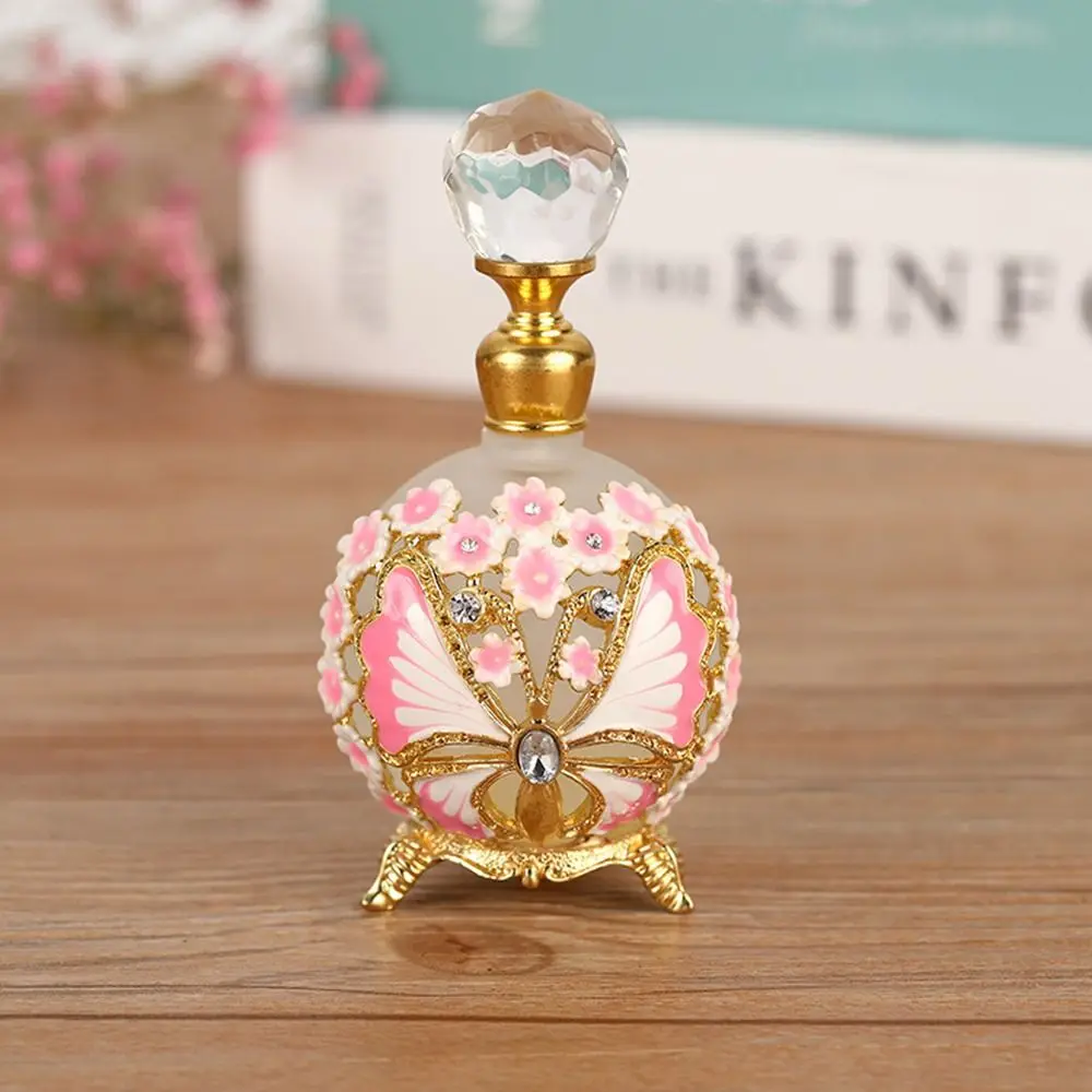 Waterproof Glass Fragrance Bottle Portable Luxury Essential Oil Bottle Durable Refillable Sub Bottle Women