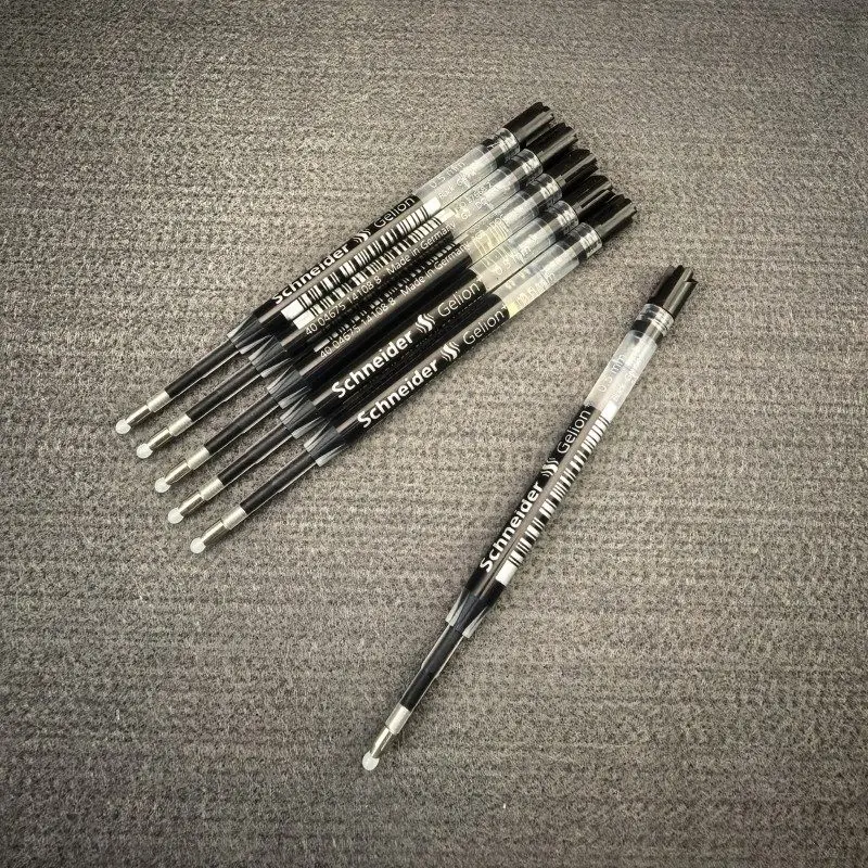 Montefiore Ballpoint Pen Refill Schmidt 900M 9000M Universal G2 Black Oil-based Pen Refill Schneider Black 0.7 Gel Pen Core