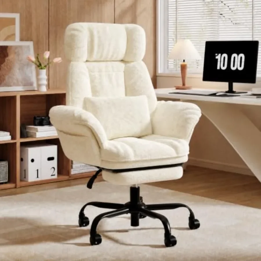 Criss Cross Chair for office use, white polypropylene seat with steel frame, ergonomic flip-up armrests and adjustable headrest