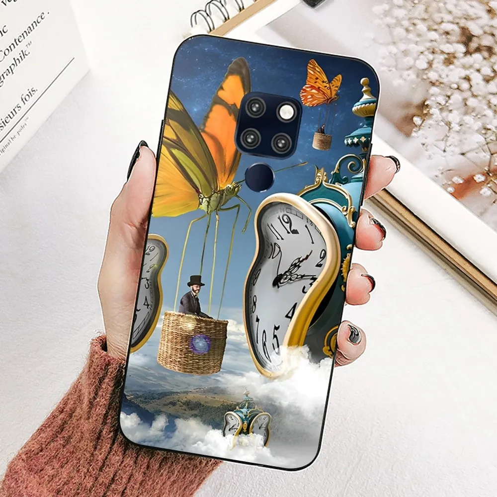 S-Salvador D-Dali Painting Phone Case For Huawei Mate 10 20 30 40 50 lite pro Nova 3 3i 5 6 SE 7 pro 7SE