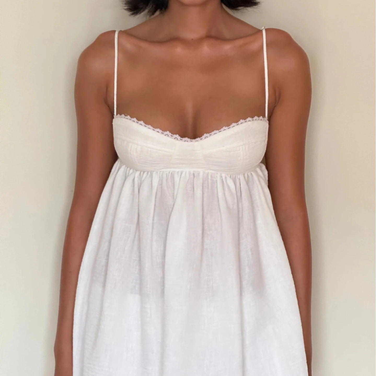 2000s Spring Summer Cutie Sexy Harajuku backless camisole pajamas shorts two-piece set European American style loose Home Dress view 6