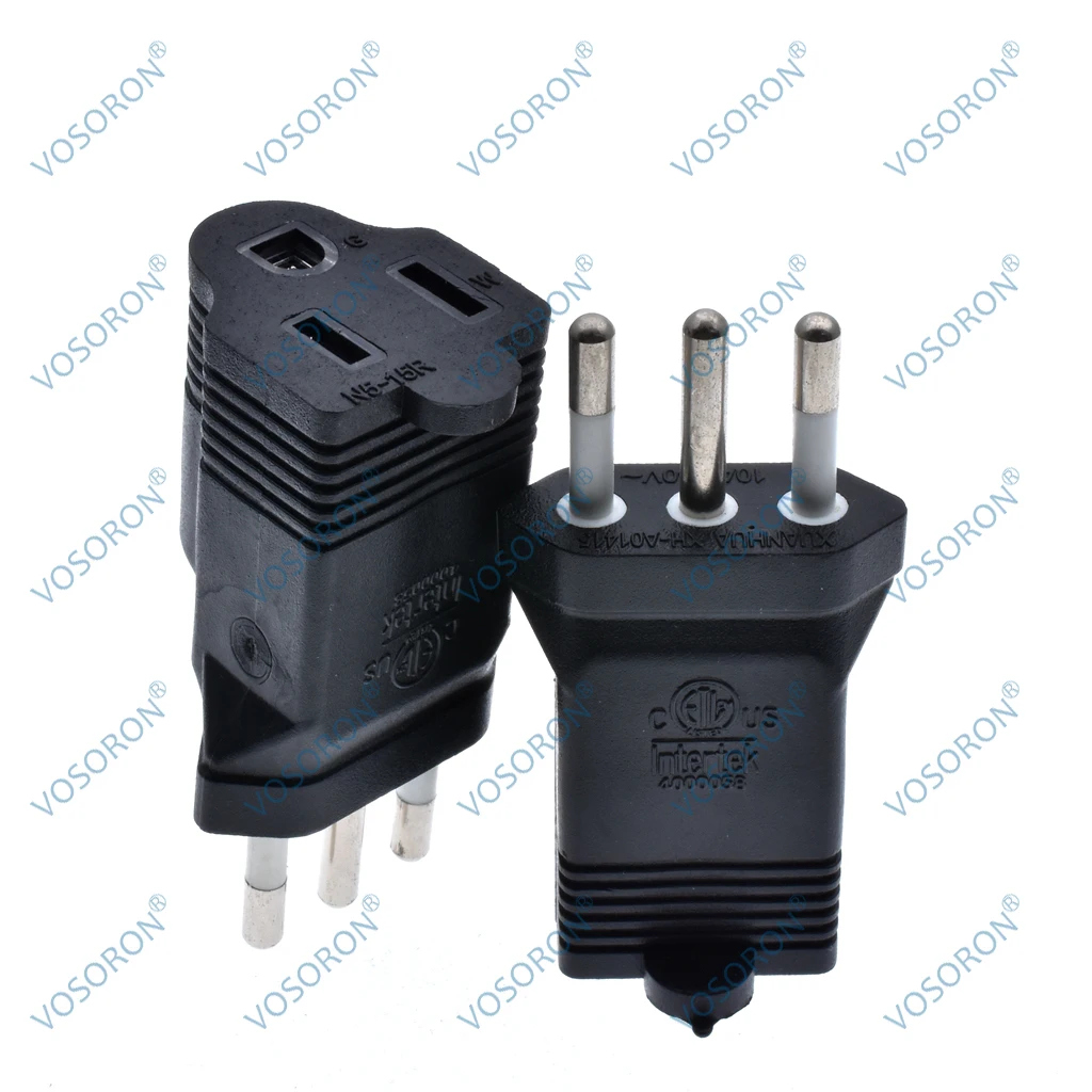 1Pc Italy Male Plug…