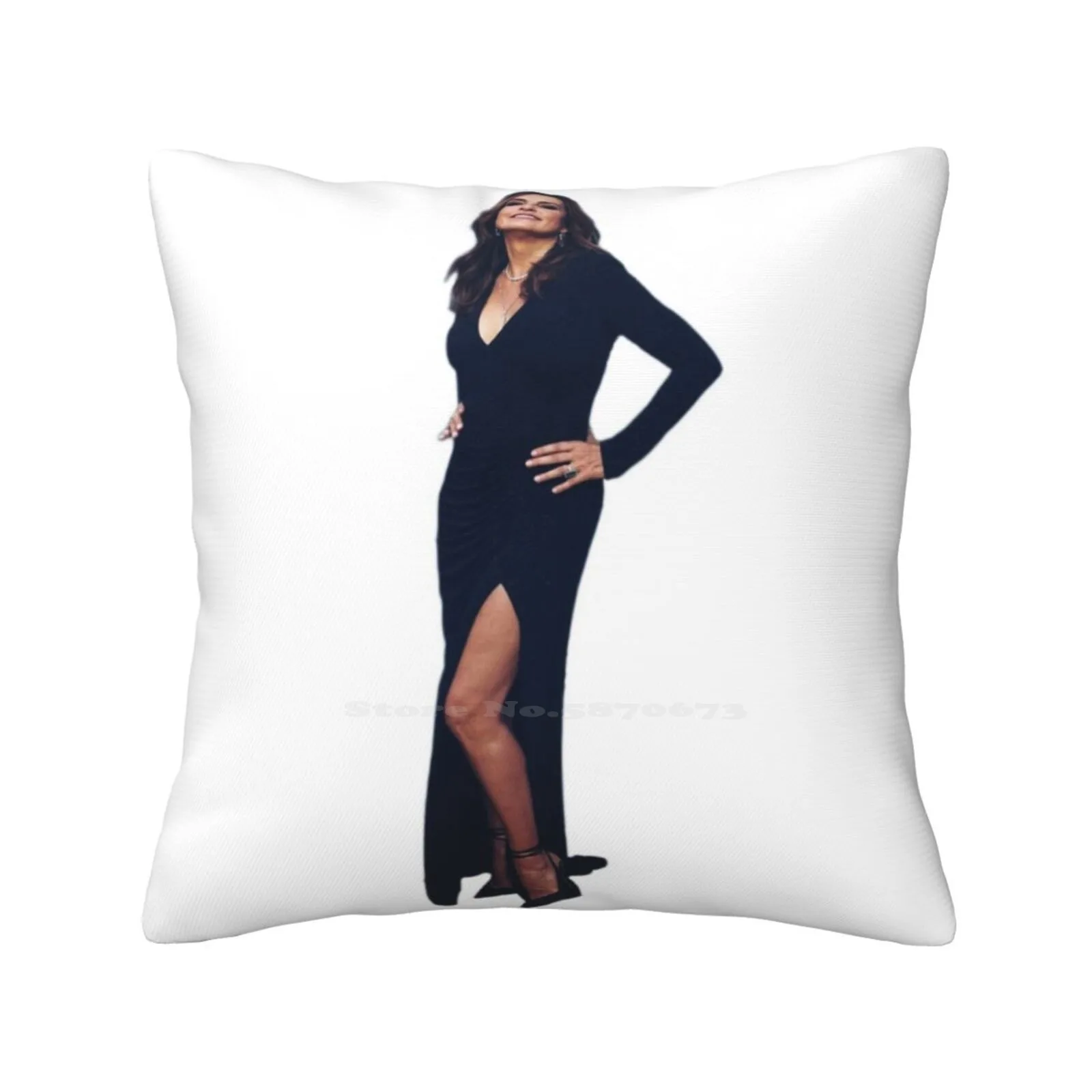 Foxy Lady Home Sofa Car Waist Throw Pillowcase Mariska Hargitay