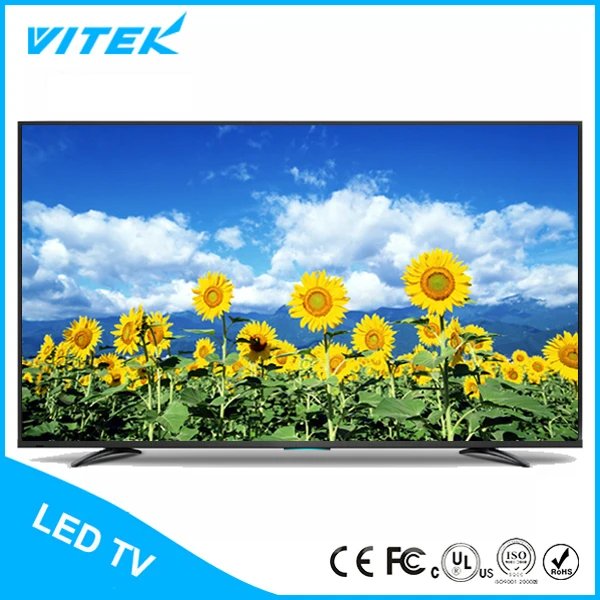 4K Smart Android China TV 65 Inch Black Packing Box Speakers Direct LCD LED TV, Europe Market DVB-C TV-Tuner CI