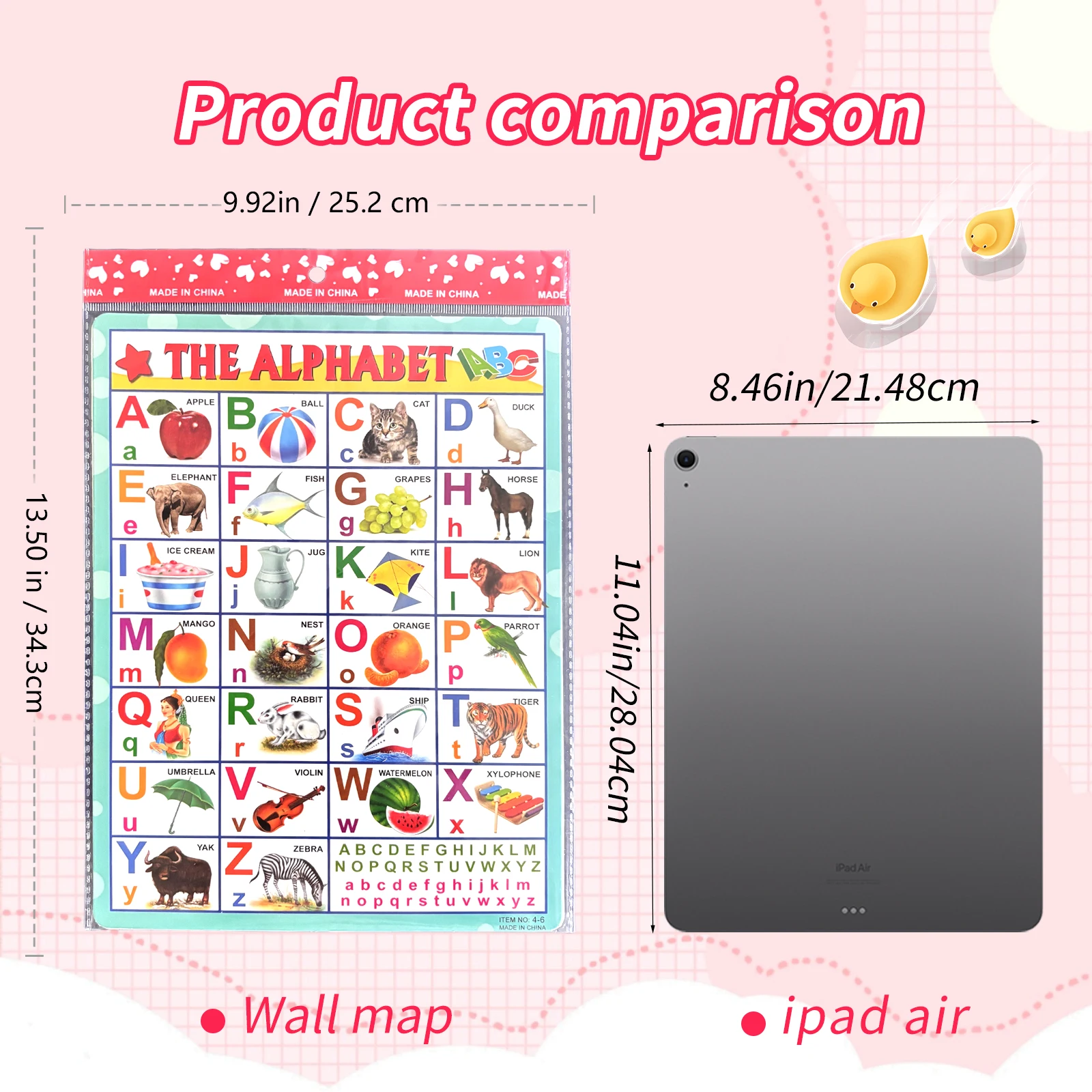 English Words/numbers/animals/vegetables/fruits Posters And Charts Baby Recognition And Learning Educational Reading BooksGift