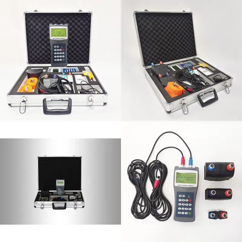 High Quality Digital Portable Water Flow Meter Ultrasonic Flowmeter Cheap Ultrasonic Meter