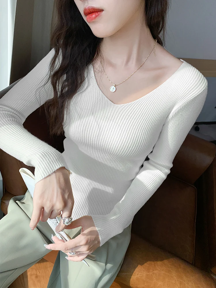 Heliar Women Jumpers 2025 Autumn Winter Knitted Sweater Women Pullover Long Sleeve OL Sweaters Casual Knitted Sweaters For Lady