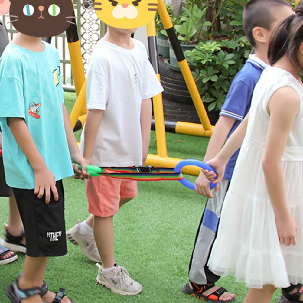 

6 Pcs Anti-lost Traction Rope Toddler Walking Ring Kids Leash Handle Child Leashes For Polyester Kindergarten Baby