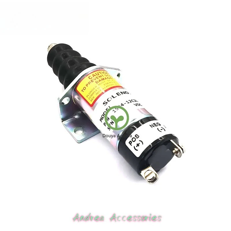 

1504-12A6U1B1S2 Электромагнитный клапан пламени 12 В, аксессуары для экскаваторов