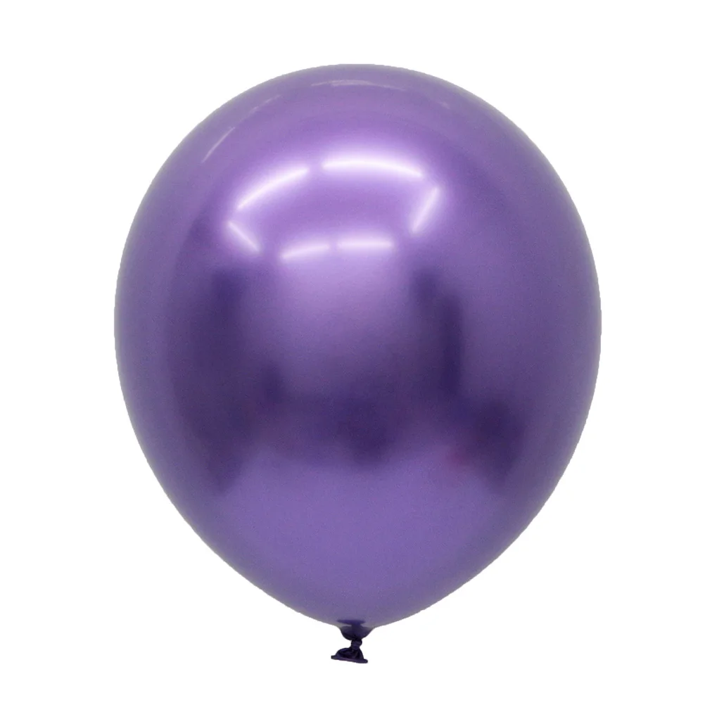

5 Pcs Latex Balloon Metallic Effect Balloons for Birthday Decoration Happy Decorative Party Pearlescent Ballons