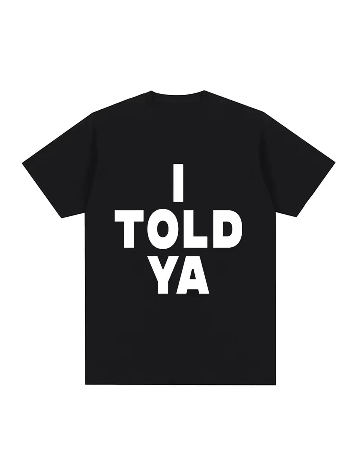 I Told Ya Challengers ZENDAYA T Shirt Men Harajuku Aesthetic Graphic Tashi T-Shirt Unisex Streetwear Hip Hop Cotton Tees Shirts
