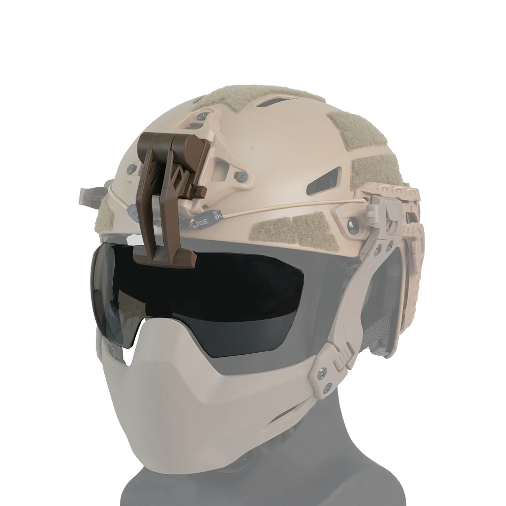 BOOIU 리비전 고글 - 프레임리스 & 쉬운 설치 |   야외 활동 및 에어소프트