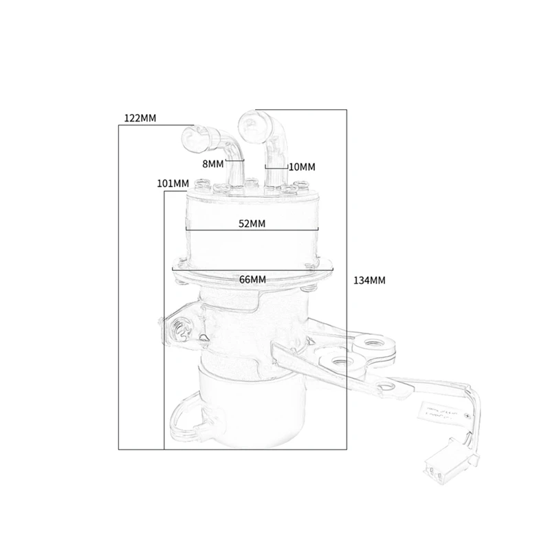 Motorrad Benzin Kraftstoffpumpe Für Yamaha YZF-R1 YZFR1 R1 YZF-R6 VMAX1200 VMX12 FZS1000 FZ1 YZF1000R Kraftstoffpumpe