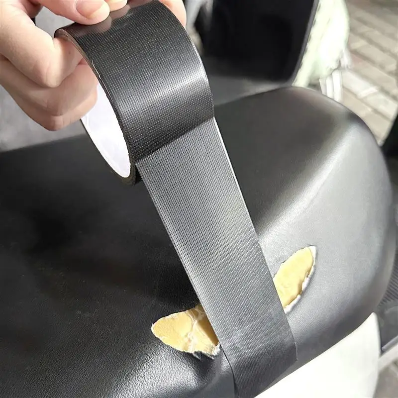 Self Adhesive Leather Repair Tape For Sofa Car Seats Handbags Jackets Furniture Shoes First Aid Patch Leather Patch DIY Black