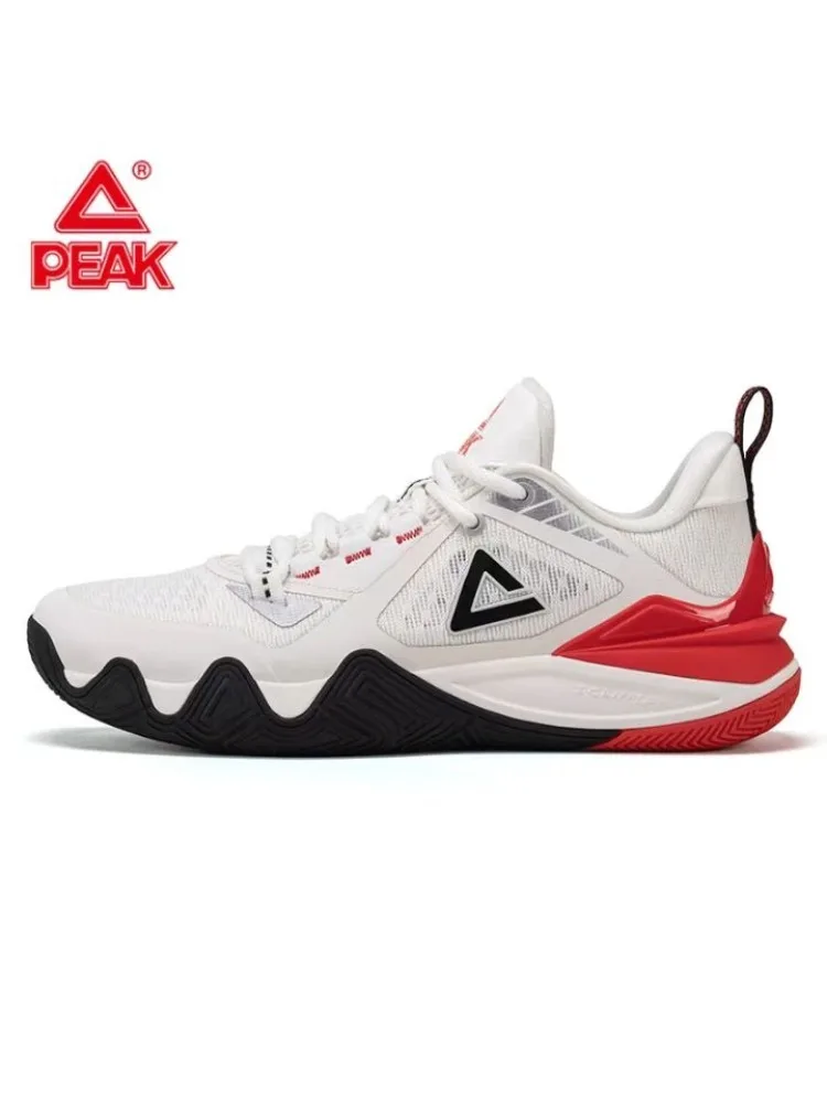 Zapatillas de baloncesto Peak State Super Wave resistentes y que absorben los golpes para hombre, calzado deportivo con suela ultraligera
