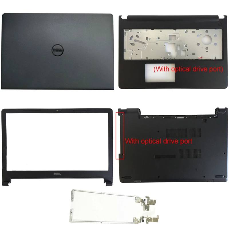 

NEW For DELL Inspiron 15 3562 3565 3567 3576 3578 Laptop LCD Back Cover Front Bezel Palmrest Bottom Case Hinges Top A B C D