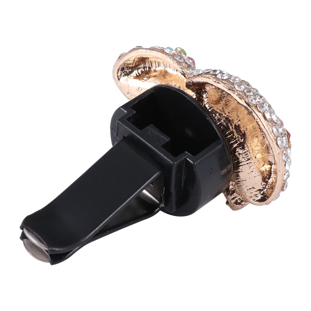 

Vent Perfume Clip Aromatherapy Diffuser Essential Oil Freshener Rhinestone Decor Elegant Car Air Purifier Accessories