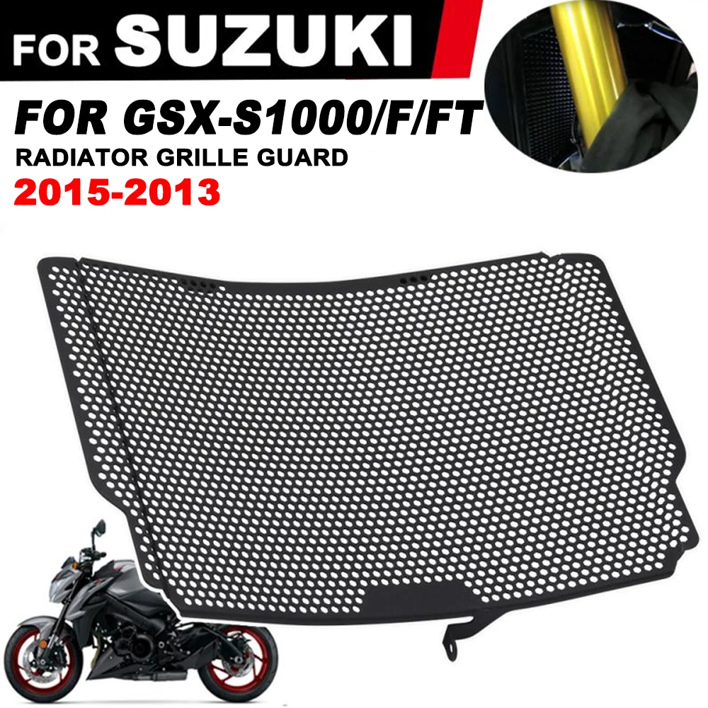 

For Suzuki GSX-S1000 GSXS1000 GSXS 1000 F GSX-S1000F 2015 - 2022 2023 Motorcycle Accessories Radiator Guard Grille Grill Cover