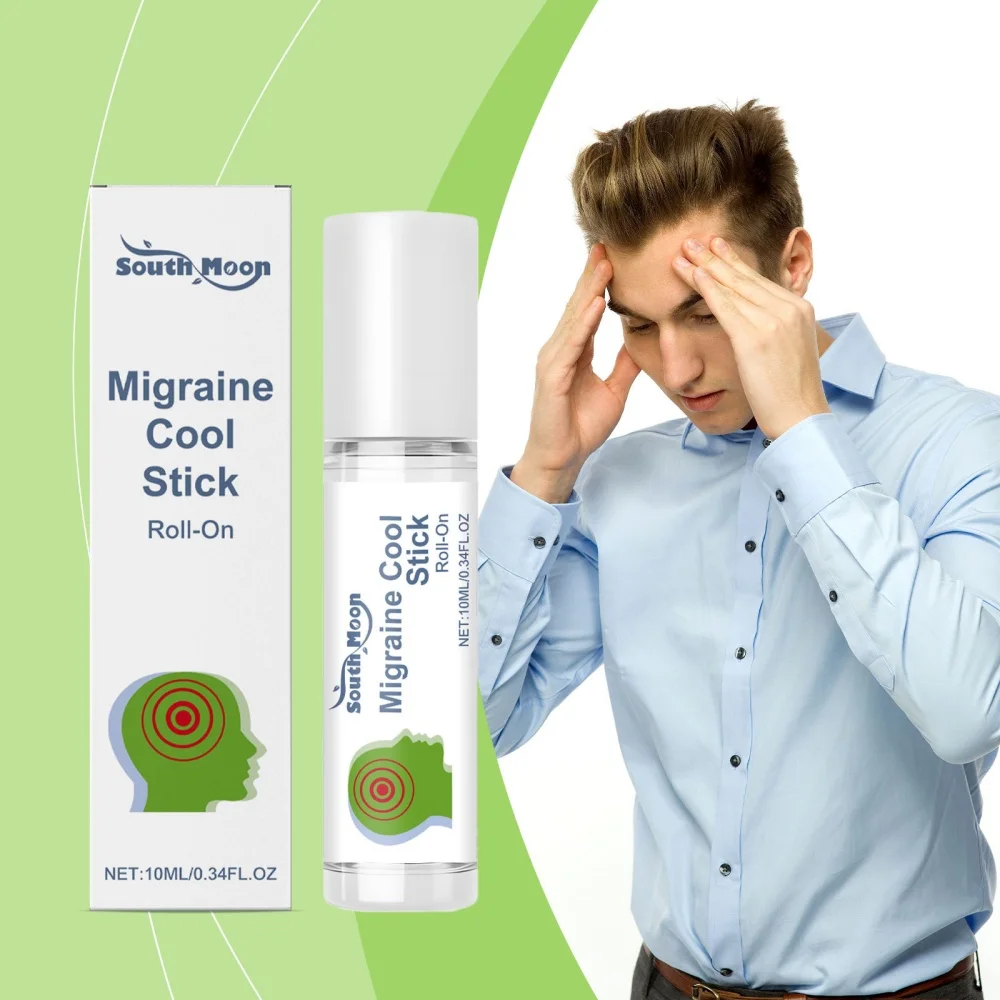 

SOUTH MOON Soothing Massage Ball Stick - Head and Neck Care Tool for Relieving Soreness and Fatigue, Portable Design