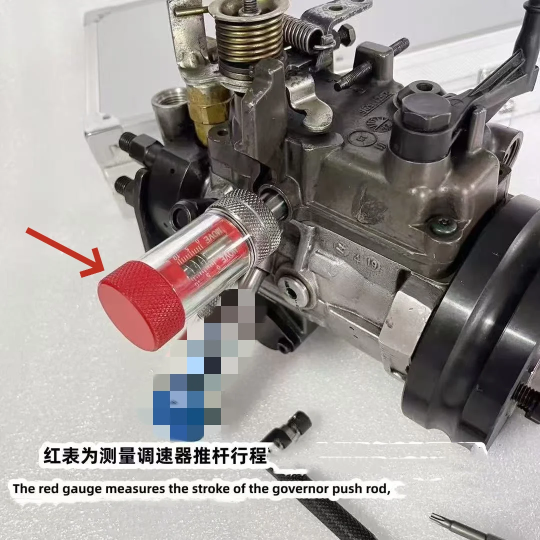 for Del-phi Perkins DP210/310 Rotor Pump Advance Angle Position Speed Regulator Push Rod Stroke Measurement Test Repair Tool image 3
