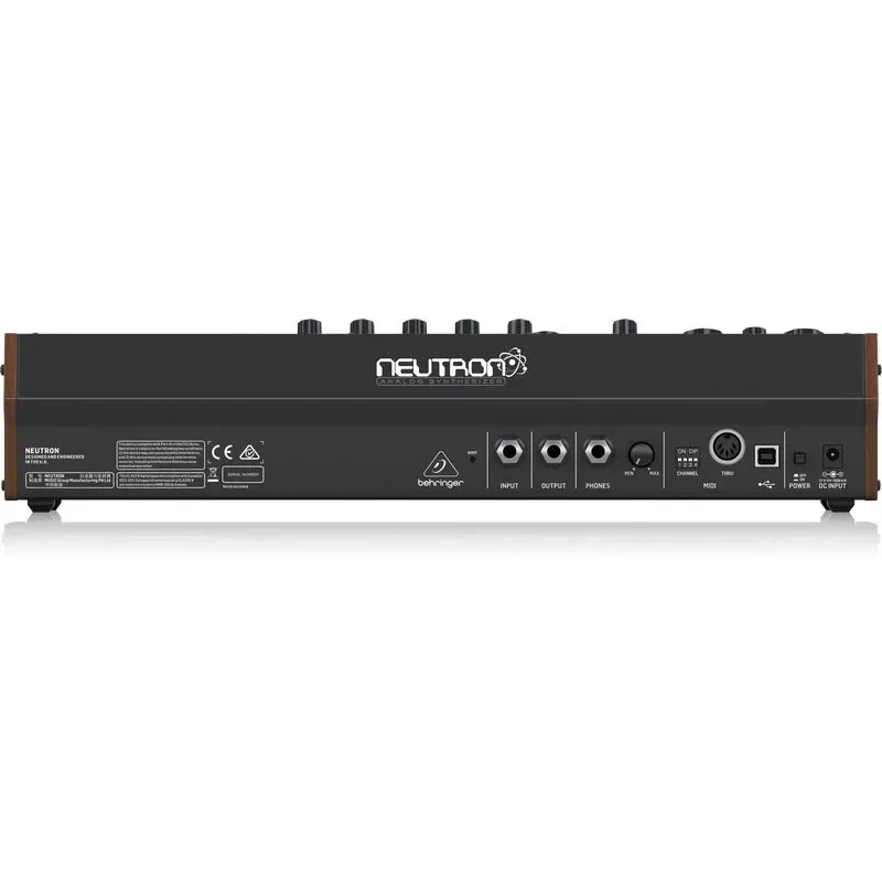 

TLF Behringers NEUTRON Analog Synthesizer 16 Sequencer Copy Live Performance Composition Studio Filter Synthesizer