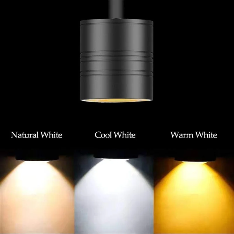 

A07F-LED Aquarium Light Freshwater Fish Tank Spotlight Vivarium Terrarium Light 3 Colors LED Lighting For Optimal Viewing