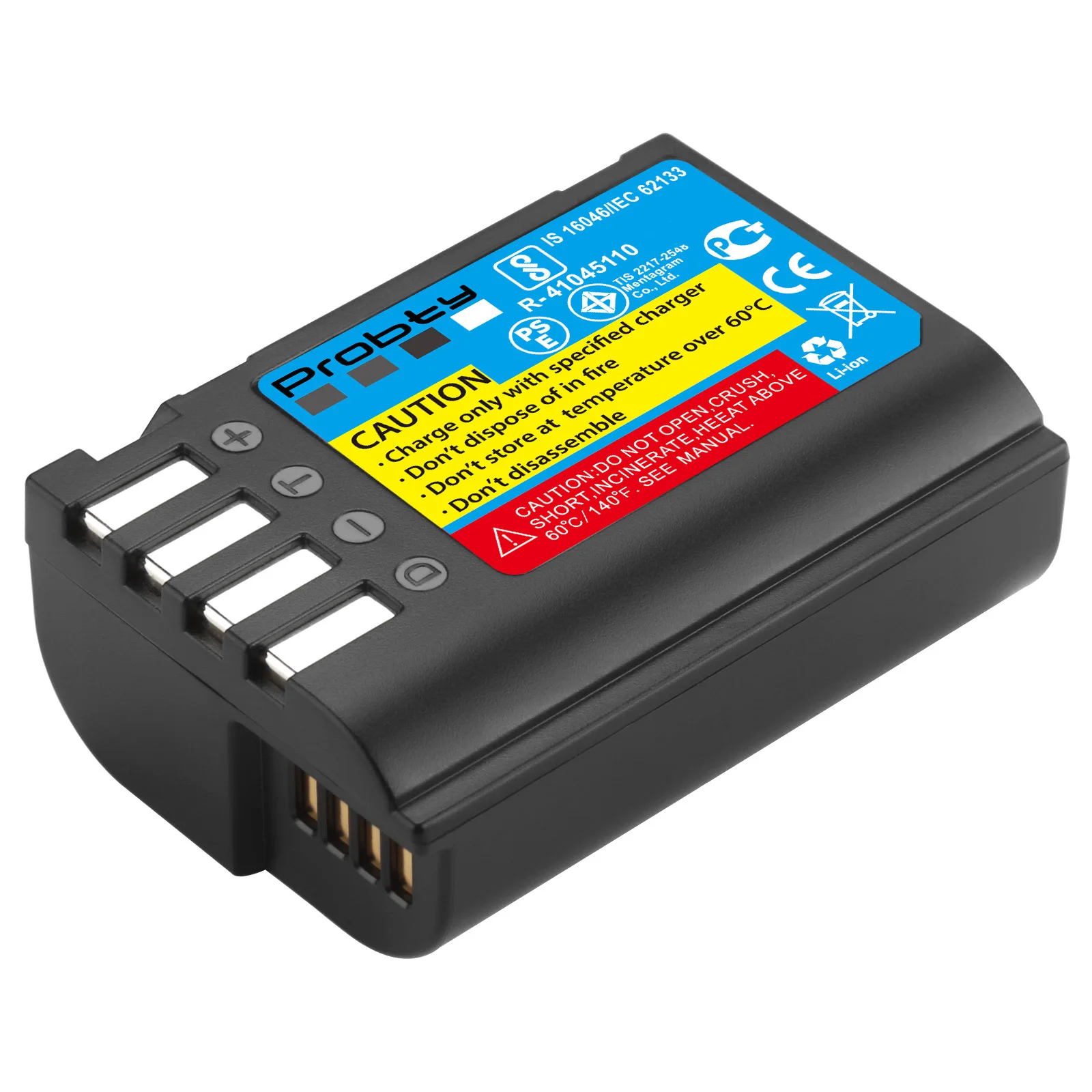 DMW-BLK22 Rechargerable Battery and  Fast Charger for Panasonic Lumix S5II, S5, S5IIX, GH6, GH5 II, S5M2, S5M2X, GH5M2, DC-S9