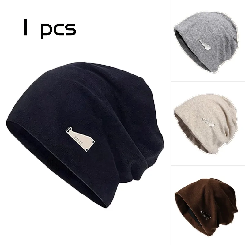 Gorro Baotou con circunferencia de cabeza grande para mujer, gorro apilable, moda de otoño e invierno, protección para los oídos, sombrero de confinamiento, sombrero para el frío