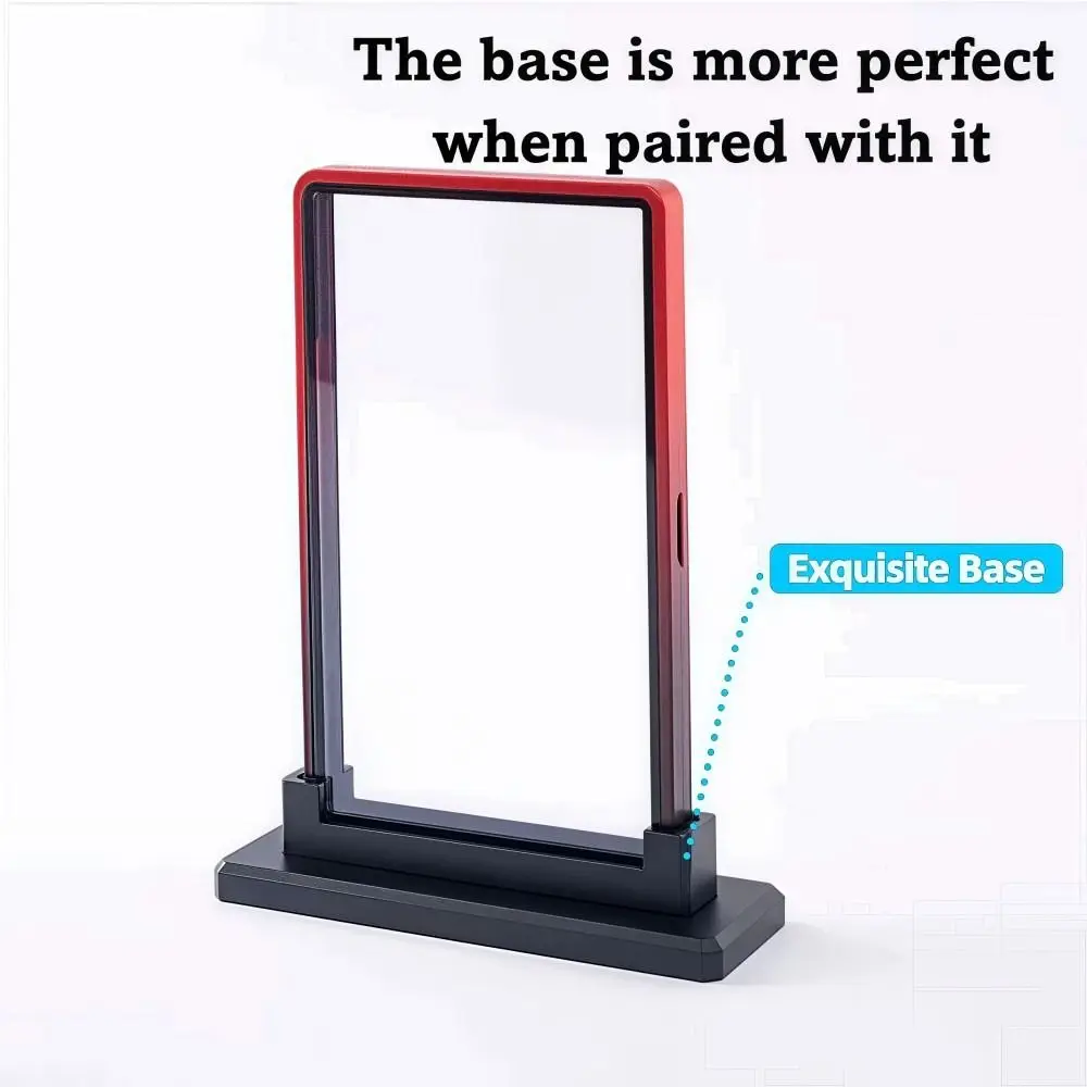 グラデーションカラー トレーディングカード 保護ボックス 両面ガラス アルミ合金 35PT PSA/CGC ボックス 透明 UVカット